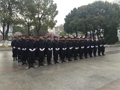 安保事业用实干说话